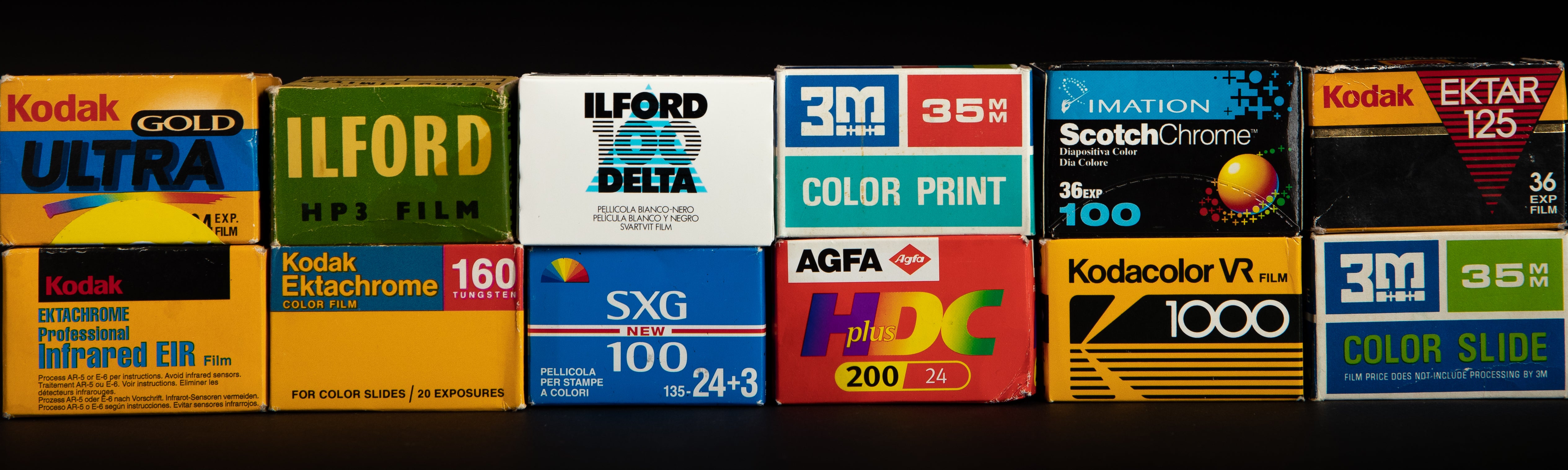 Lot De Papiers Photographiques Vintage KODAK Polycontrast, ILFORD, ASISTRA EDU