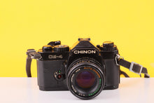 Load image into Gallery viewer, Chinon CE-4 35mm Film SLR Camera with Auto Chinon 50mm f/1.7 Lens