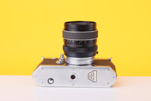 Load image into Gallery viewer, Wirgin Edixa-mat Kadett 35mm Film SLR Camera with Prinzflex Auto Reflex 35mm f/2.8