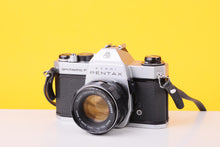 Load image into Gallery viewer, Asahi Pentax Spotmatic F 35mm Film SLR Camera with Super-Takumar 55mm f/2 Lens
