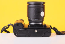 Load image into Gallery viewer, Nikon F-601 35mm Film SLR Camera with Tamron AF 28-100mm Aspherical Zoom Lens