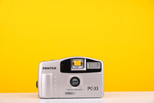 Load image into Gallery viewer, Pentax PC33 35mm Point and Shoot Film Camera