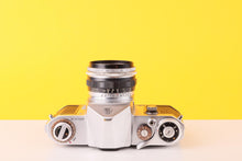 Load image into Gallery viewer, Asahi Pentax AP 35mm Film Camera with Asahi Takumar 55mm f/2.2 Lens