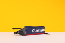 Load image into Gallery viewer, Canon Navy and Red Camera Strap