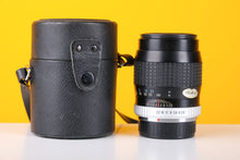 Load image into Gallery viewer, Hoya Tele-Auto 135mm f2.8 PK Mount Prime Lens with Leather Case
