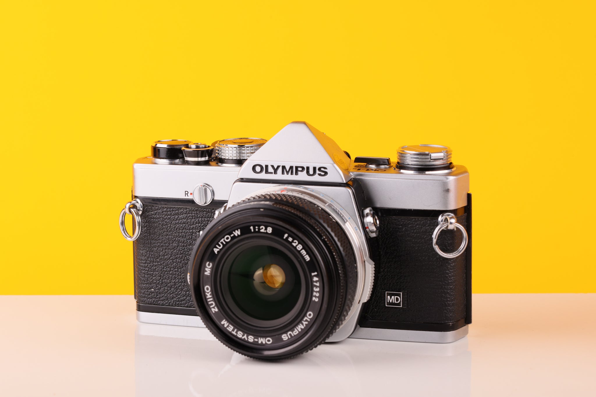 Olympus OM-1n 35mm Film Camera with Olympus Zuiko OM-System MC