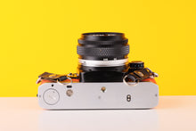 Load image into Gallery viewer, Olympus OM10 35mm SLR Film Camera with Manual Adapter and Olympus Zuiko Auto-S 50mm