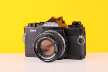 Load image into Gallery viewer, Olympus OM4 35mm Film Camera with Zuiko 50mm f1.8 Prime