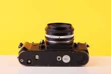 Load image into Gallery viewer, Nikon F3 35mm Film Camera with Nikon 50mm f1.8 Lens