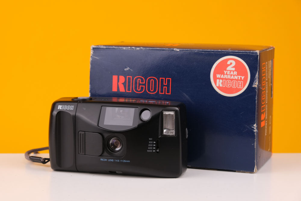 Ricoh L 20 Date 35mm Point and Shoot Film Camera Boxed