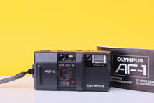 Load image into Gallery viewer, Olympus AF-1 35mm Point and Shoot Film Camera Boxed