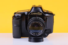 Load image into Gallery viewer, Canon T90 35mm Film Camera with Canon 28mm f/2.8 Lens