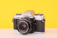 Load image into Gallery viewer, Minolta X-300 35mm Film Camera with Vivitar Mc 28mm f2.8 Lens