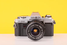 Load image into Gallery viewer, Minolta X-300 35mm Film Camera with Vivitar Mc 28mm f2.8 Lens