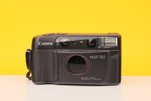 Load image into Gallery viewer, Canon Sure Shot Multi Tele 35mm Point and Shoot Film Camera