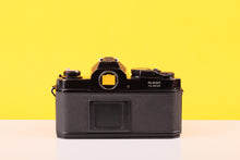 Load image into Gallery viewer, Nikon FM Black 35mm Film Camera with Nikon Series E 50mm f/1.8 Lens