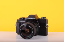 Load image into Gallery viewer, Centon K2000 35mm SLR Film Camera with 28–70mm Zoom Lens - boxed