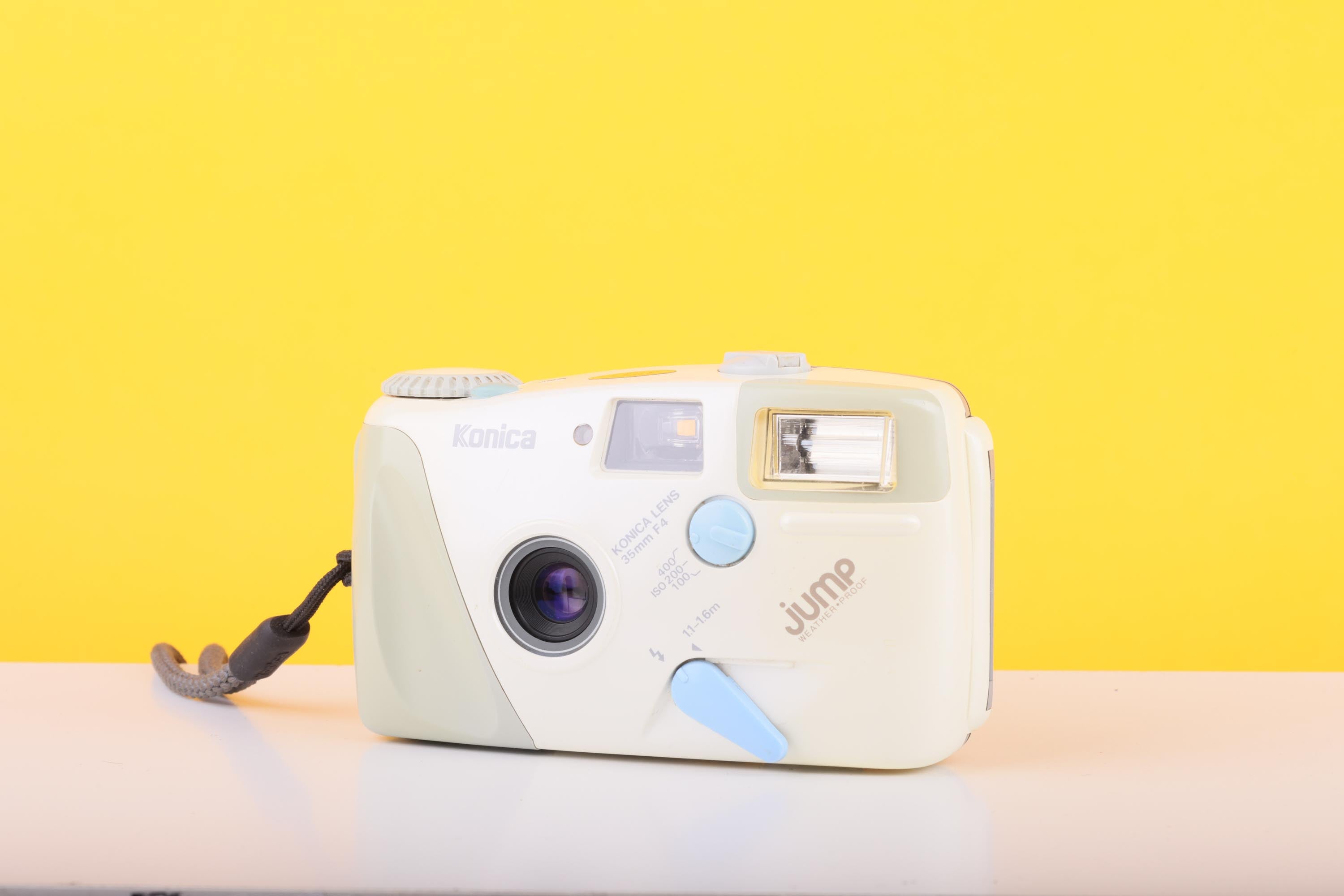 Konica Jump Weather-Proof 35mm Compact Film Camera – Vintage
