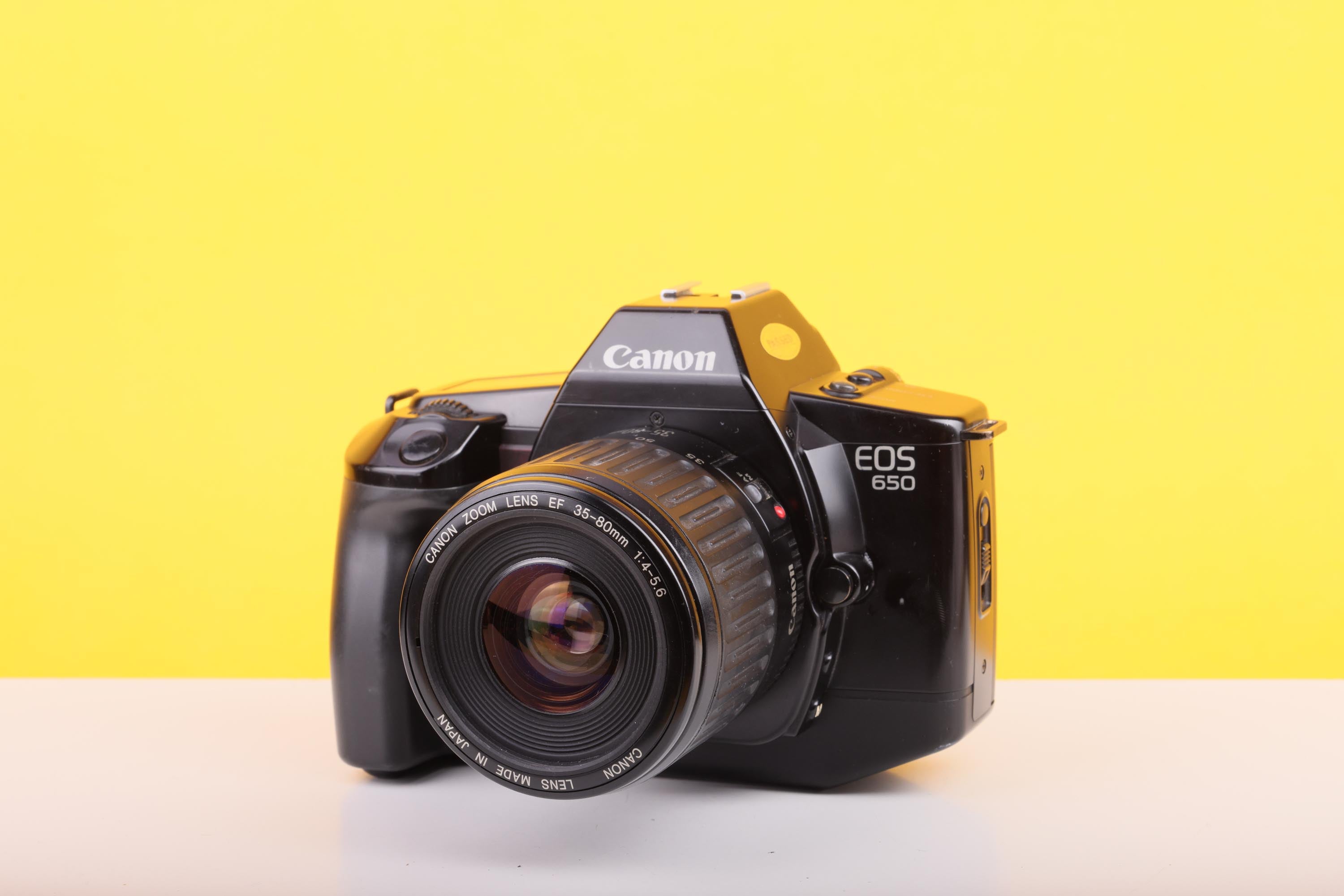 Canon EOS 650 35mm SLR Film Camera with Canon EF 35–80mm f/4–5.6