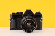 Load image into Gallery viewer, Miranda MS-1 Super 35mm SLR Film Camera with Sigma 28mm f/2.8 Lens