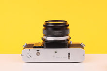 Load image into Gallery viewer, Olympus OM30 Vintage Slr 35mm Film Camera with Zuiko 28mm f/3.5Prime Lens