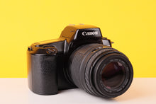 Load image into Gallery viewer, Canon EOS 1000Fn 35mm SLR Film Camera with Sigma 70-210mm Lens