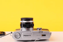 Load image into Gallery viewer, Olympus PEN F 35mm SLR Film Half Frame Camera With 38mm f1.8 Lens