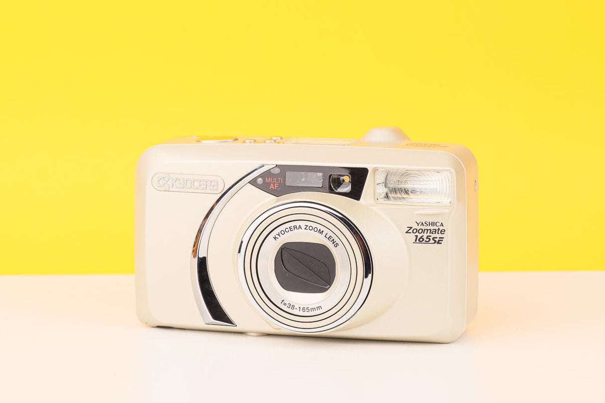 Yashica Zoommate 165SE 35mm Point and Shoot Film Camera – Vintage