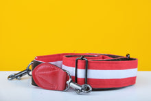 Load image into Gallery viewer, Canon Camera Strap in Red and White
