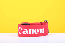 Load image into Gallery viewer, Canon Camera Strap in Red