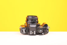 Load image into Gallery viewer, Chinon CG-5 35mm SLR Film Camera with Pentax-M SMC 50mm f2 Lens