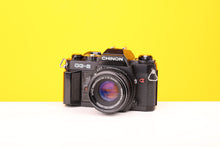 Load image into Gallery viewer, Chinon CG-5 35mm SLR Film Camera with Pentax-M SMC 50mm f2 Lens