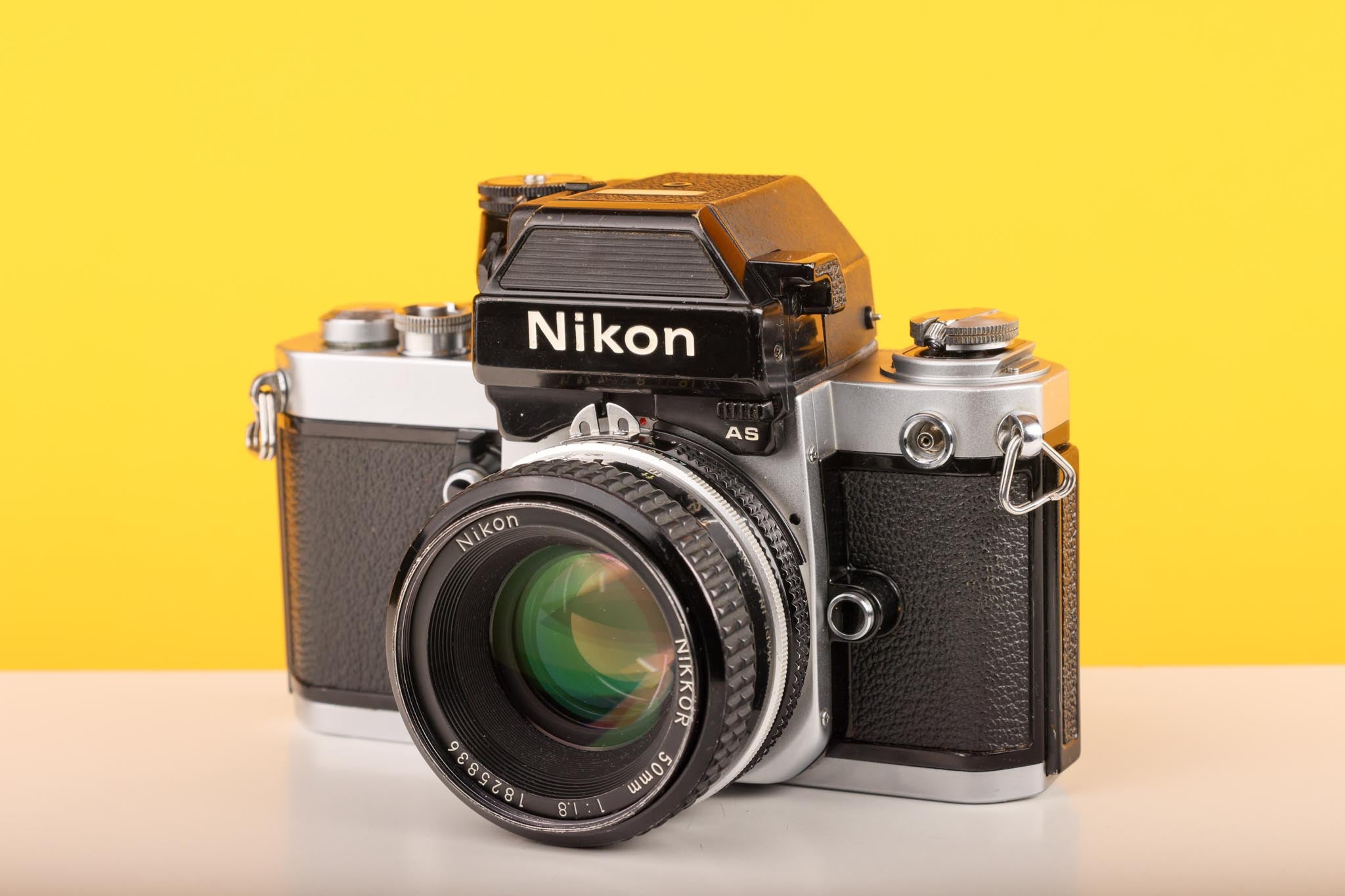 Nikon F2 35mm Film Camera with Nikon 50mm Prime Lens