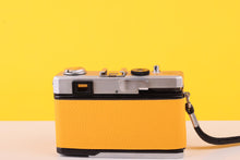 Load image into Gallery viewer, Olympus 35 RC 35mm Film Camera Rangefinder Yellow Leather Skin