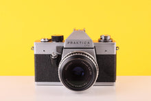 Load image into Gallery viewer, Praktica LTL 35mm Film Camera with Carl Zeiss Jena Tessar 50mm f/2.8 Lens