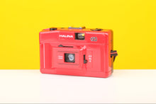 Load image into Gallery viewer, Halina 150 35mm Point and Shoot Film Camera in Red