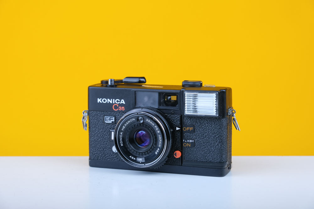 Konica C35 EF 35mm Film Camera