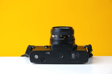 Load image into Gallery viewer, Mamiya ZE 35mm SLR Film Camera with Mamiya-Sekor 50mm f1.7 Lens