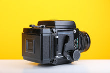 Load image into Gallery viewer, Mamiya RB67 Medium Format Film Camera with Mamiya-Sekor C 50mm f4.5 Lens and Mamiya Lens Hood plus Camera Strap
