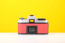 Load image into Gallery viewer, Minolta X-300 35mm Film Camera with Minolta MD 50mm f1.7 Lens in Red