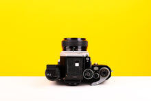 Load image into Gallery viewer, Nikon F Photomic 35mm SLR Film Camera with Nikon Nikkor 28mm f3.5 Lens and KM-Q Light Meter Attachment