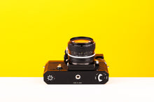 Load image into Gallery viewer, Nikon F Photomic 35mm SLR Film Camera with Nikon Nikkor 28mm f3.5 Lens and KM-Q Light Meter Attachment