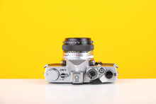 Load image into Gallery viewer, Olympus OM-1 35mm Film Camera with Olympus Om-System F.Zuiko Auto-S 50mm f/1.8 Prime Lens