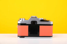 Load image into Gallery viewer, Olympus OM30 35mm Film Camera with Olympus Zuiko Auto-S 50mm f1.8 Lens in Orange