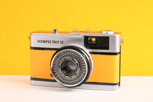 Load image into Gallery viewer, Olympus Trip 35 35mm Film Camera with Zuiko 40mm f2.8 Lens in Yellow