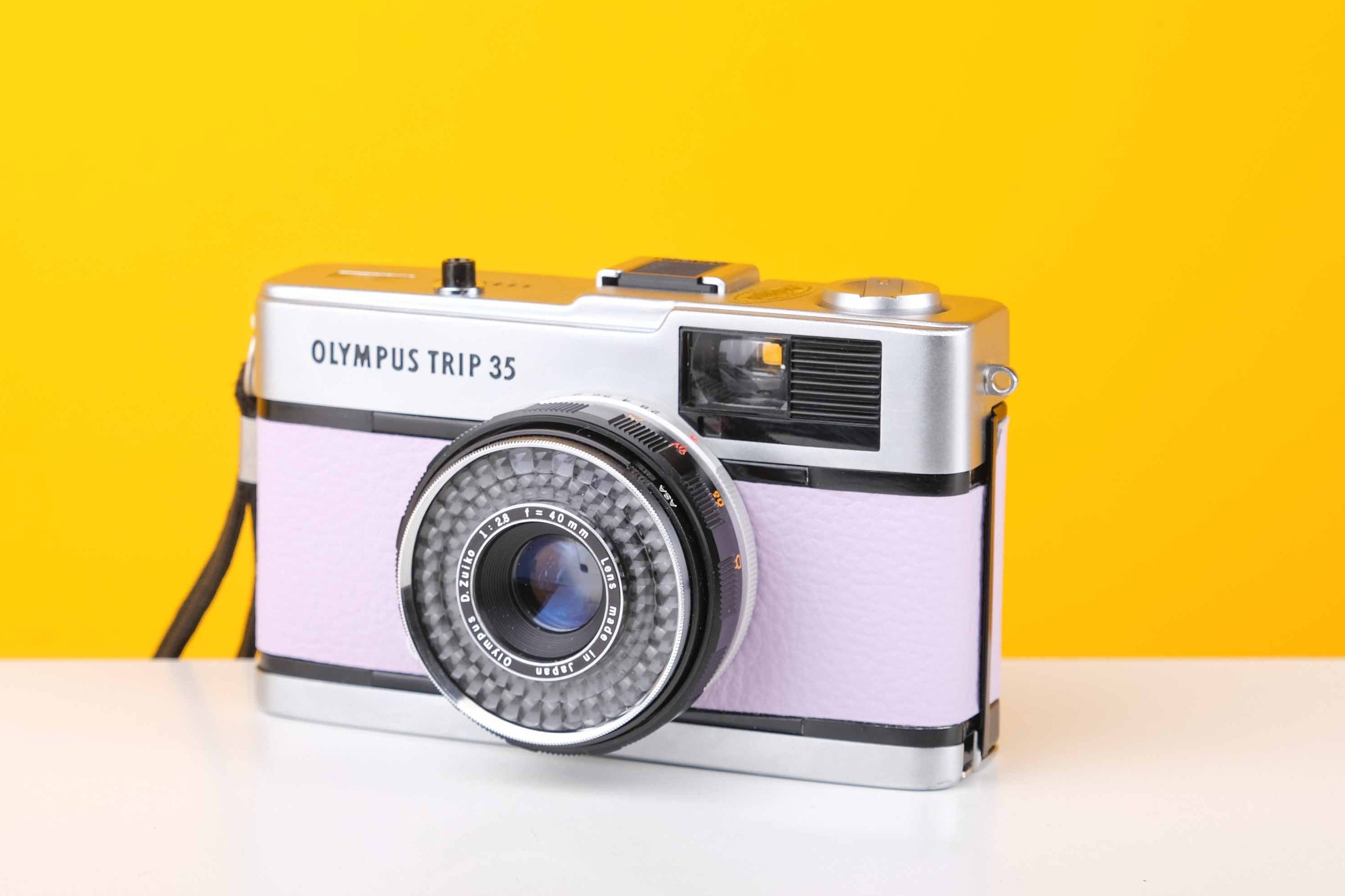 Olympus Trip 35 Lilac 35mm Film Camera Shop UK | Zuiko f2.8