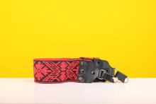 Load image into Gallery viewer, Vintage Pattern Camera Strap in Red
