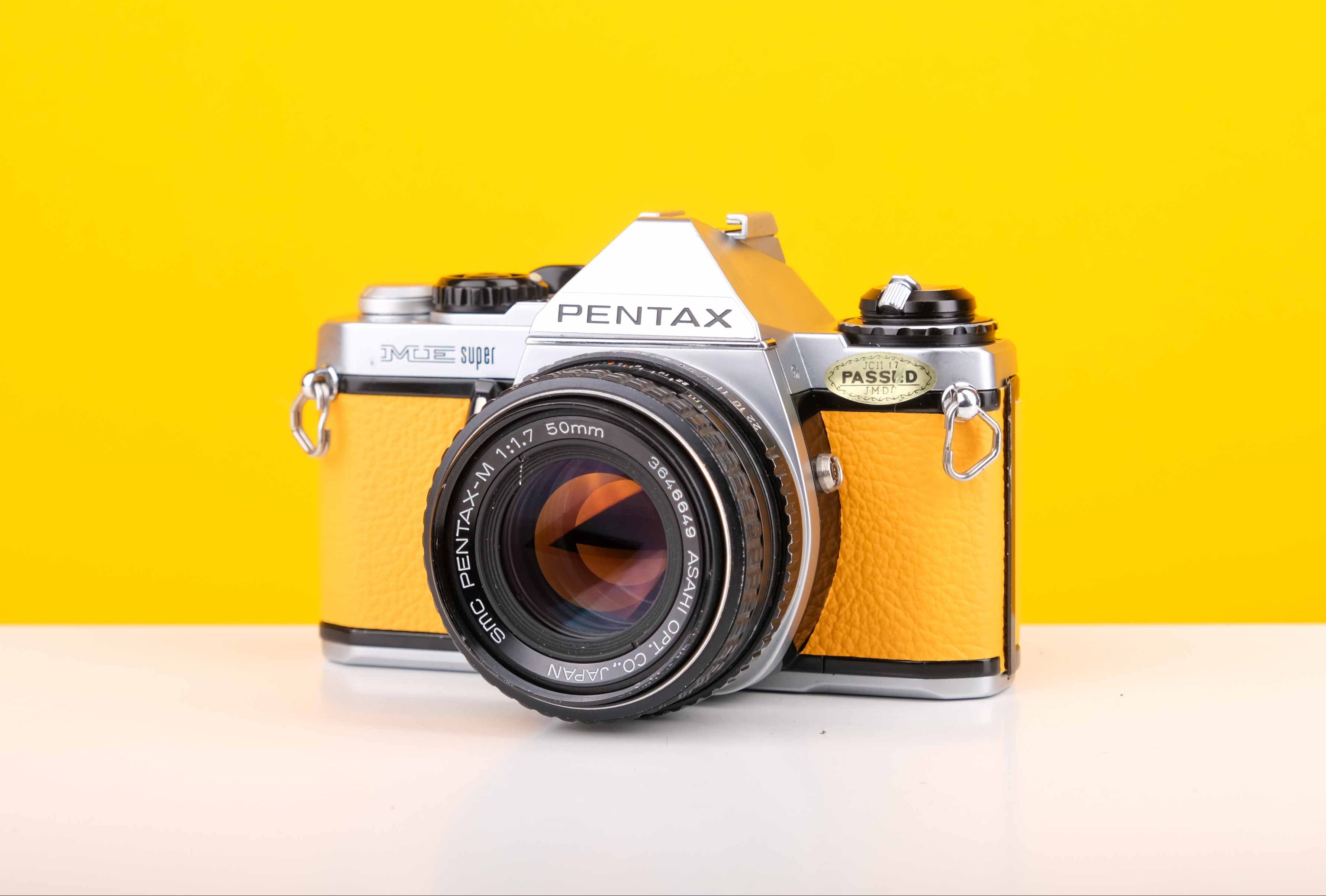 Pentax ME Super 35mm SLR Film Camera with SMC Pentax-M 50mm