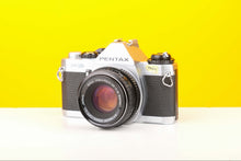 Load image into Gallery viewer, Pentax MG 35mm Film Camera with SMC Pentax-M 50mm f2 Lens