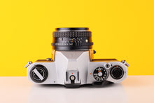 Load image into Gallery viewer, Pentax K1000 35mm Film Camera with Pentax 50mm f/2 Lens